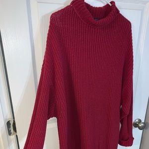 American Eagle Mock Neck Sweater